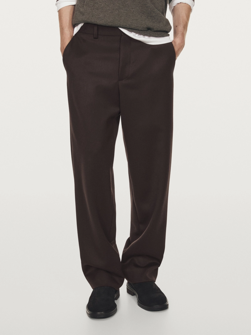 Брюки из 100% шерсти - limited