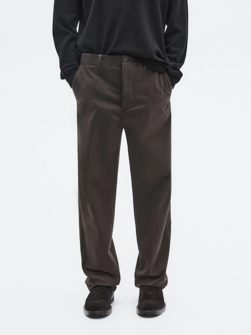 Брюки широкие с карманами - limited