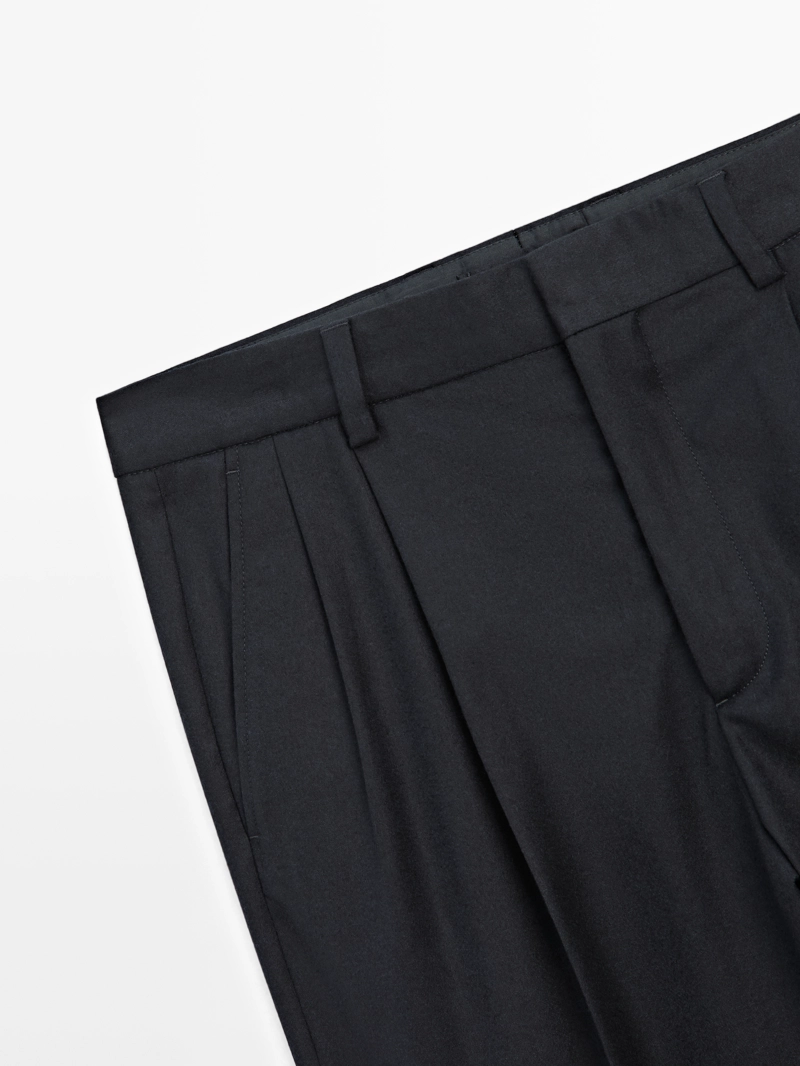 Брюки из фланели с ламками - limited