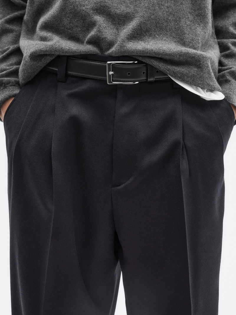 Брюки из фланели с ламками - limited