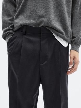 Брюки из фланели с ламками - LIMITED- Заказать в России