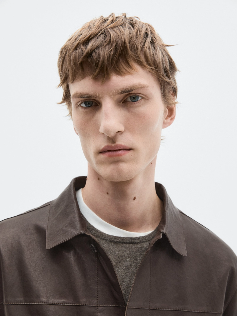 Кожаная рубашка - limited