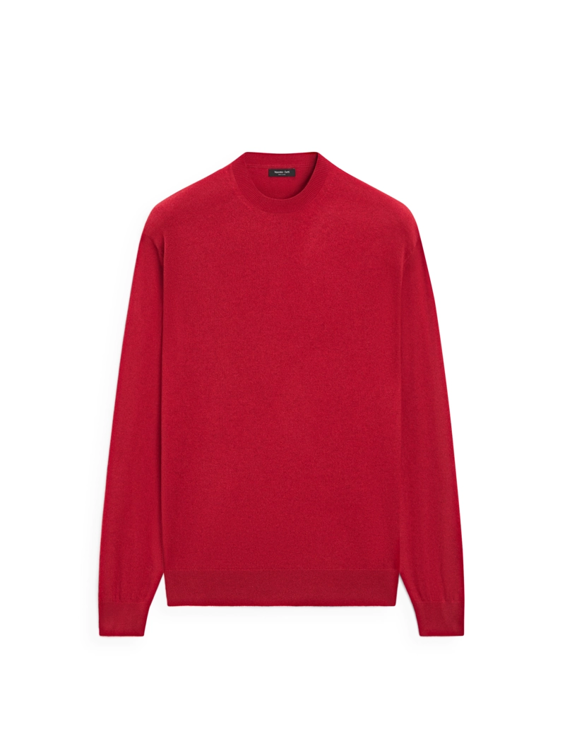 Свитер из шерсти и кашемира вязаный - лимитированный