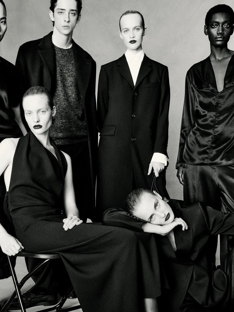 Брюки свободного кроя из атласа - limited