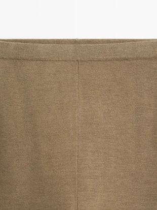 Лосины из вязаного шелкового смесового волокна - лимитированные- Заказать в России