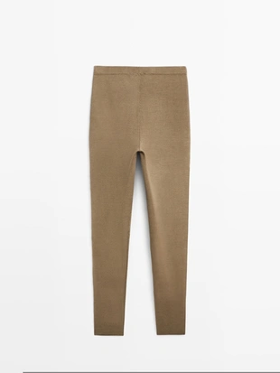 Лосины из вязаного шелкового смесового волокна - лимитированные- Заказать в России