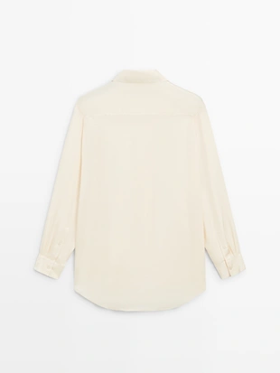 Рубашка OVERSIZE из потрясающего атласа - LIMITED- Заказать в России