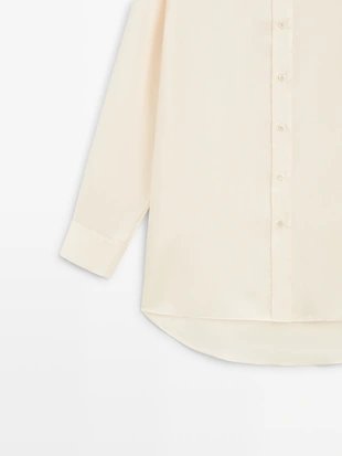 Рубашка OVERSIZE из потрясающего атласа - LIMITED- Заказать в России