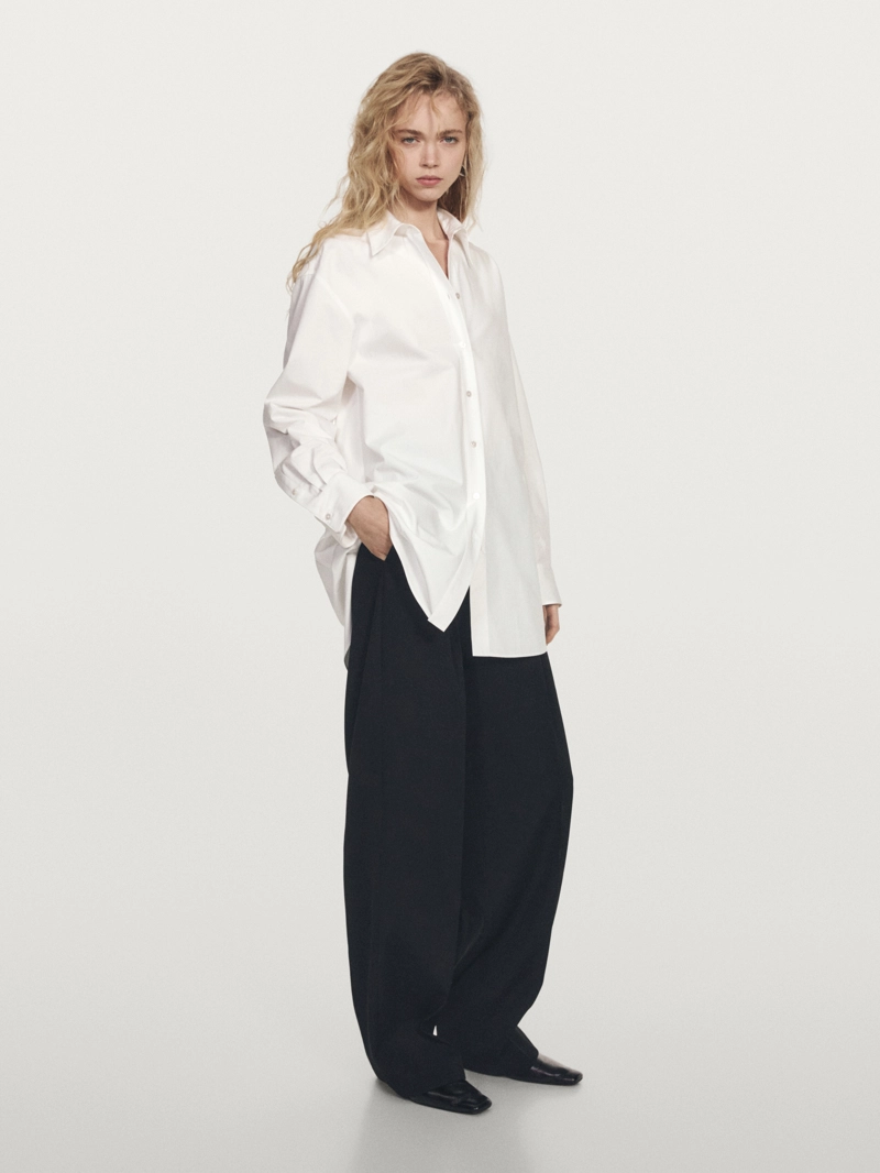 Рубашка long loose-fitting - limited