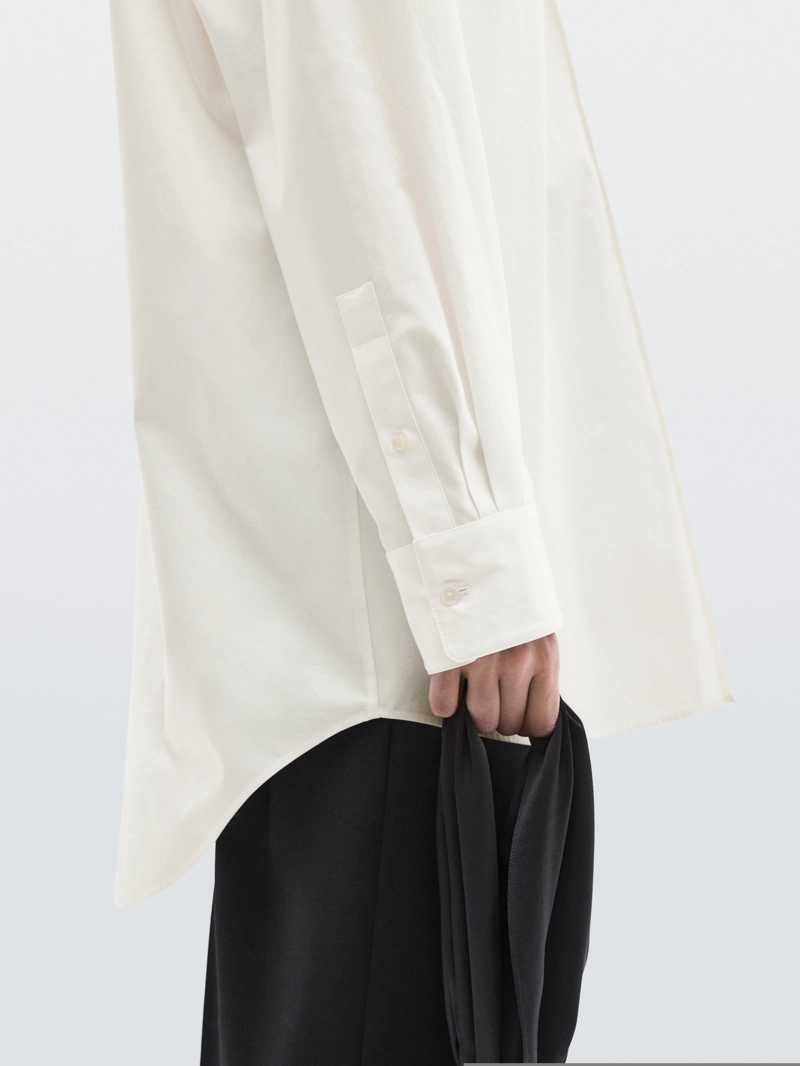 Рубашка long loose-fitting - limited