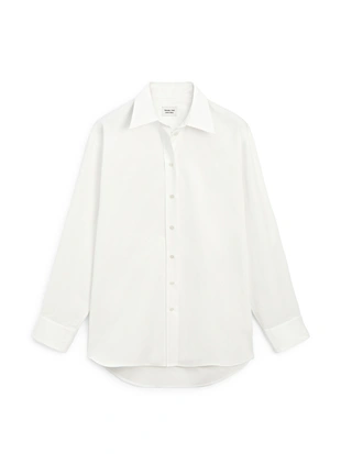 Рубашка LONG LOOSE-FITTING - LIMITED- Заказать в России