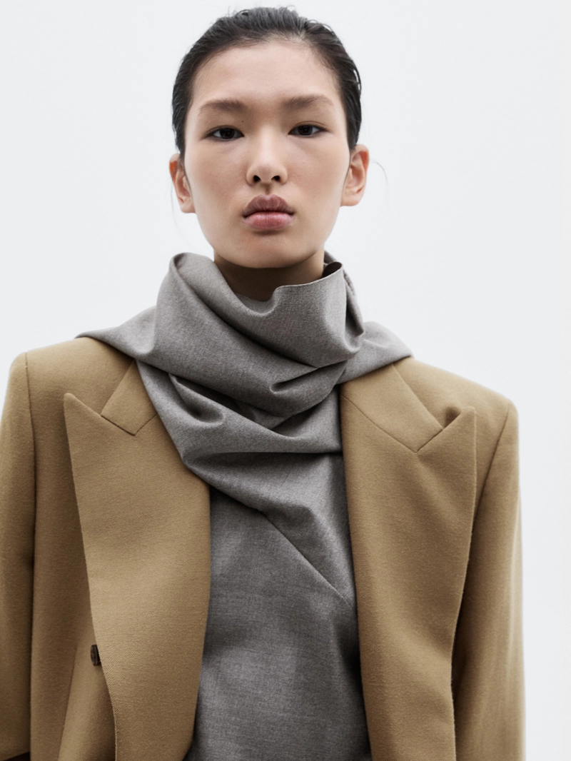 Пиджак из 100% шерсти с двубортной застежкой - limited