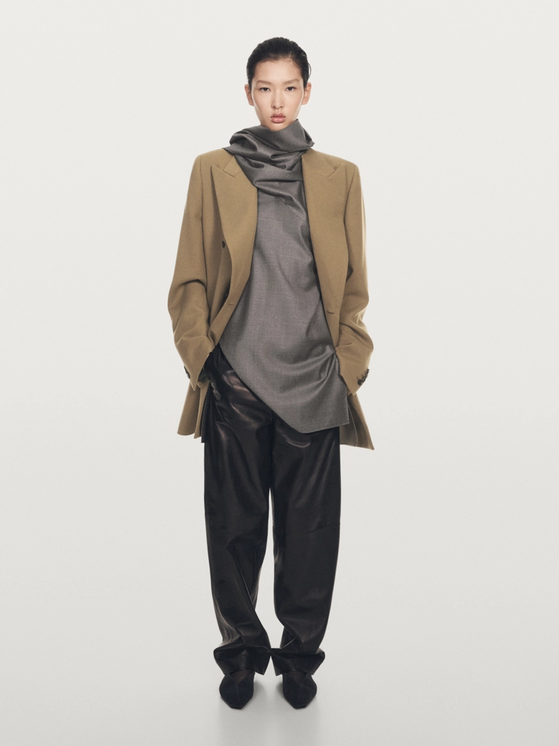 Пиджак из 100% шерсти с двубортной застежкой - limited