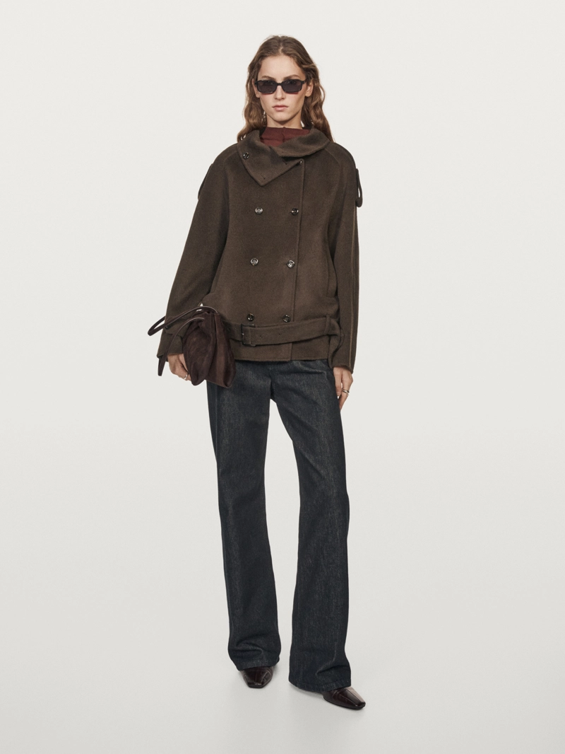 Пальто из шерстяной смеси