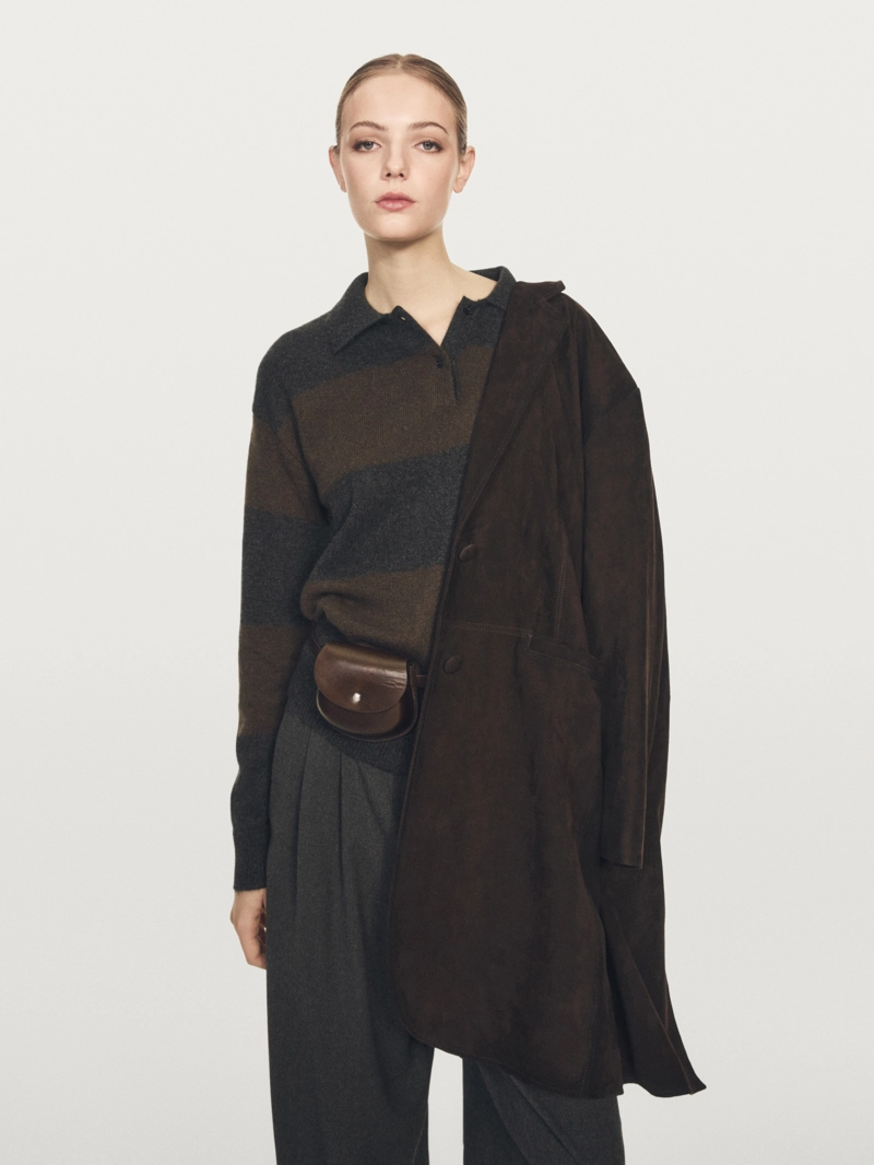 Свитер из 100% кашемира с карманом