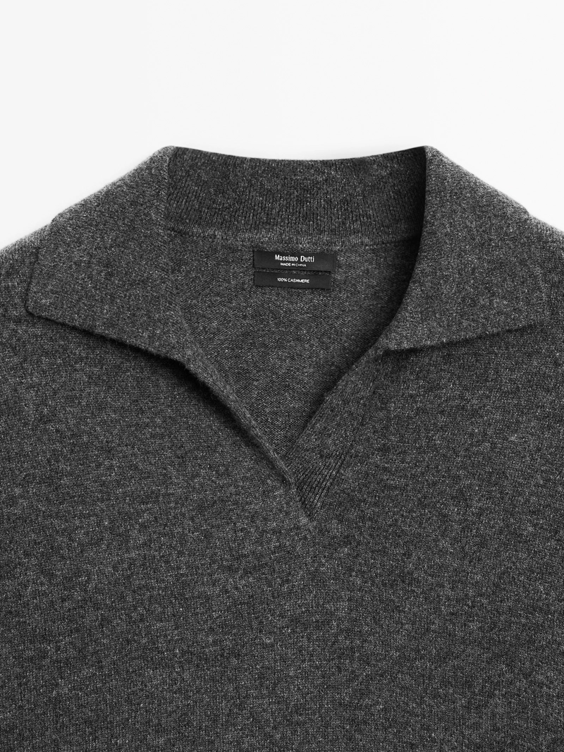 Свитер oversized из 100% кашемира