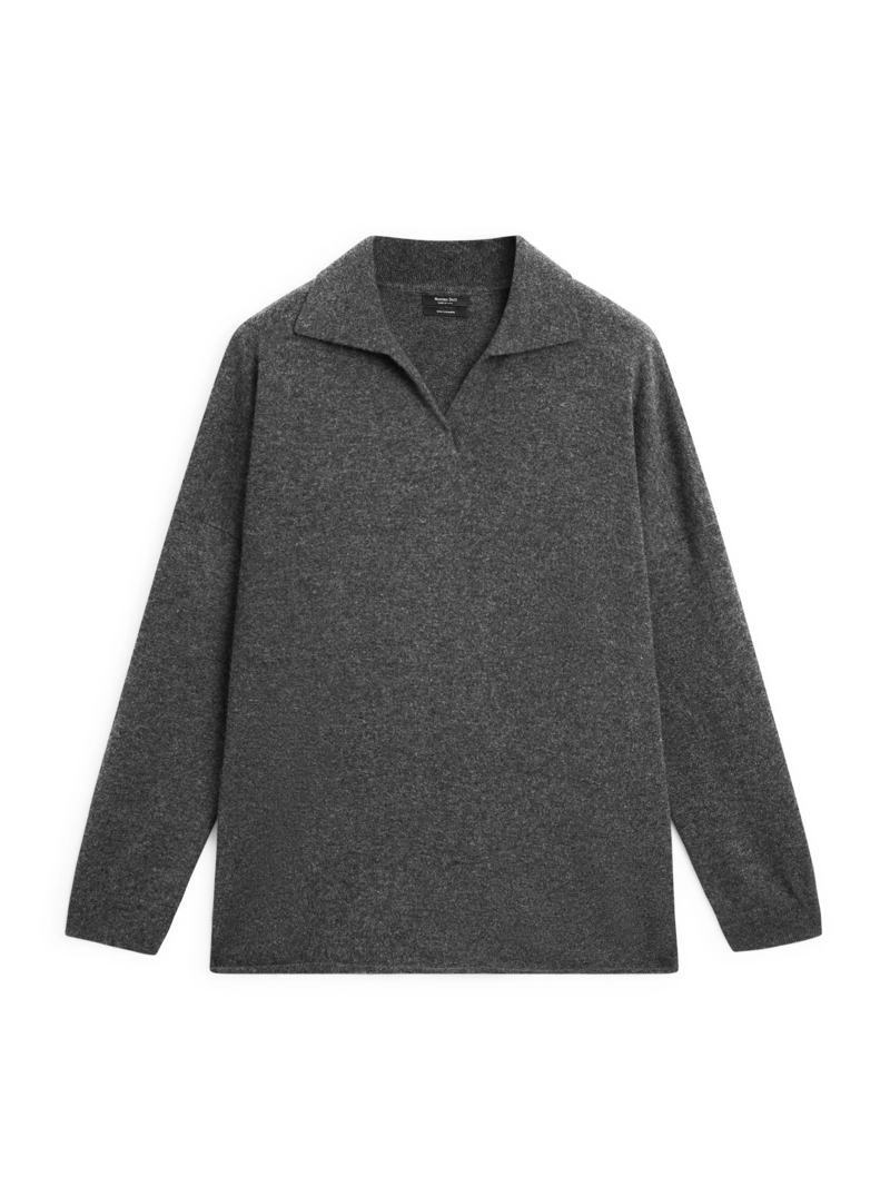 Свитер oversized из 100% кашемира