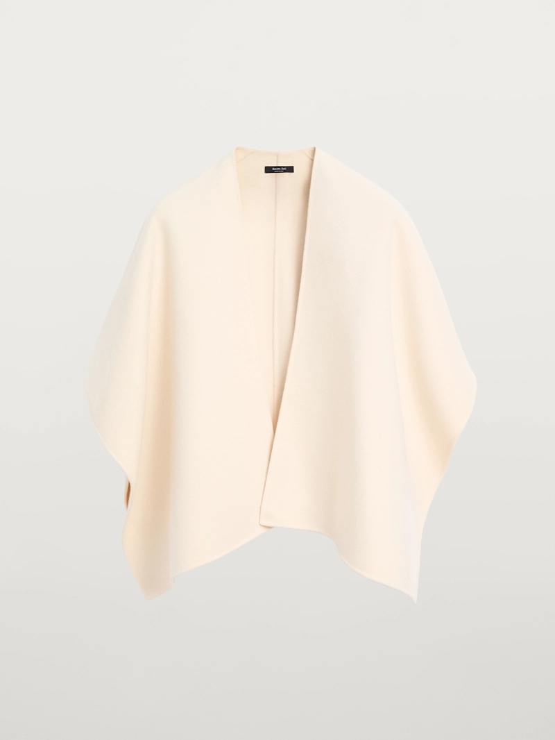 Пальто с начесом из шерстяной смеси