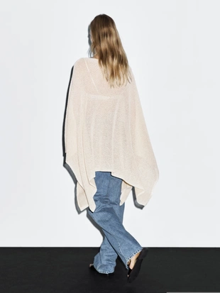 Текстурированный плед из вязаного полотна- Заказать в России