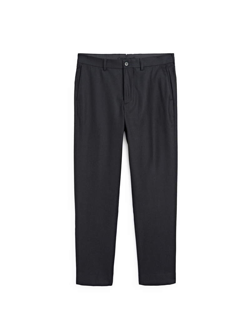 Брюки из 100% шерсти вельветово-фланелевые