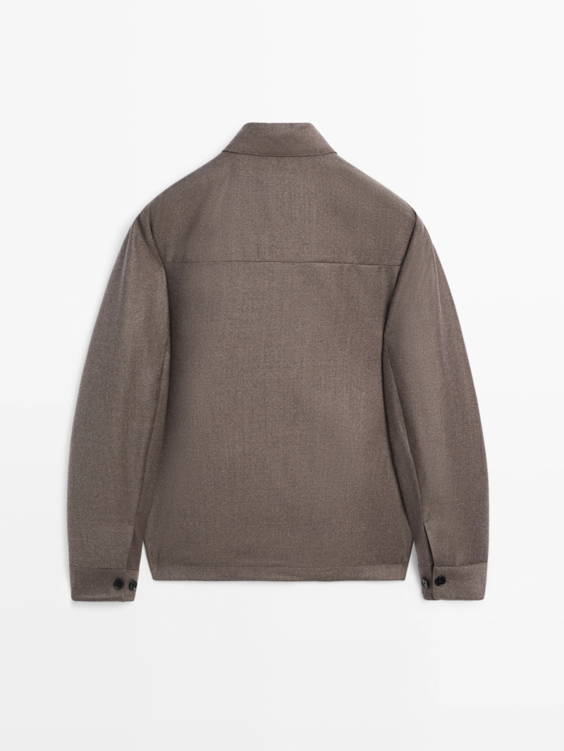 Пиджак из 100% шерсти