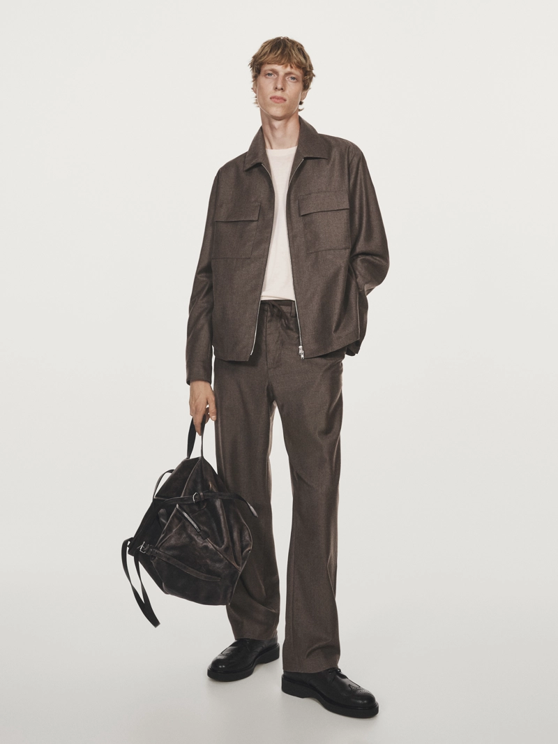 Пиджак из 100% шерсти