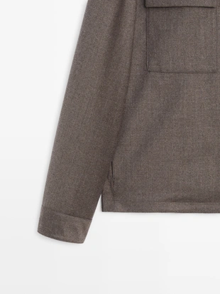 Купить Massimo Dutti Пиджак из 100% шерсти