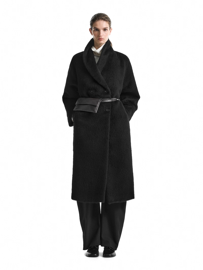 Пальто из альпаки