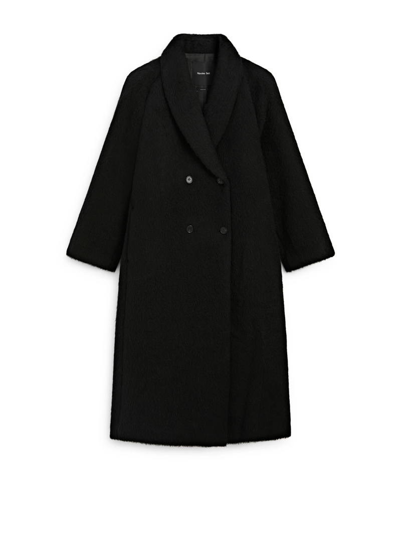 Пальто из альпаки