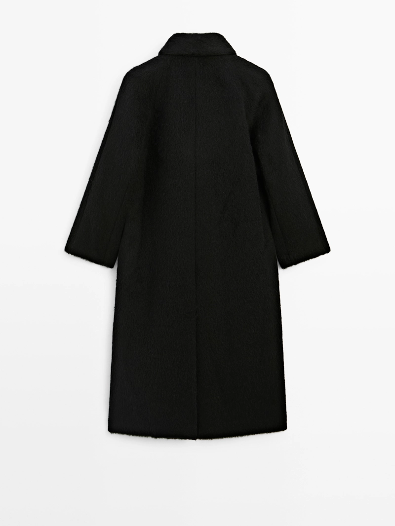 Пальто из альпаки