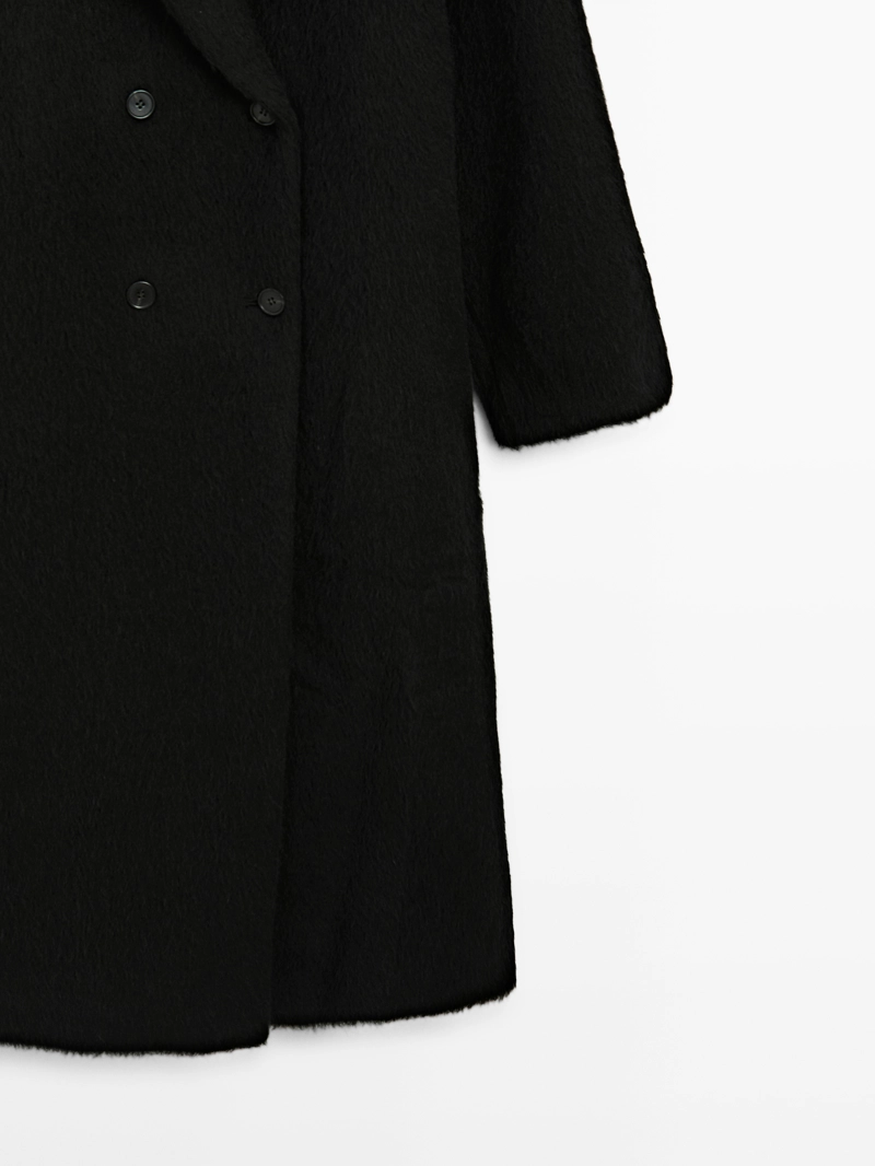 Пальто из альпаки