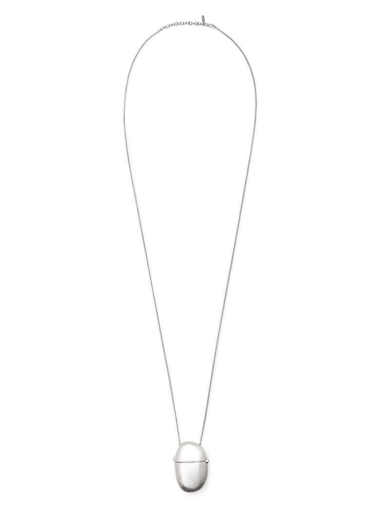 Ожерелье с овальным подвесным ящиком