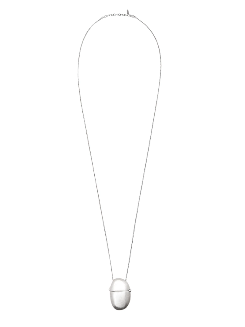 Ожерелье с овальным подвесным ящиком