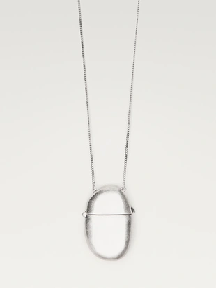 Ожерелье с овальным подвесным ящиком- Заказать в России