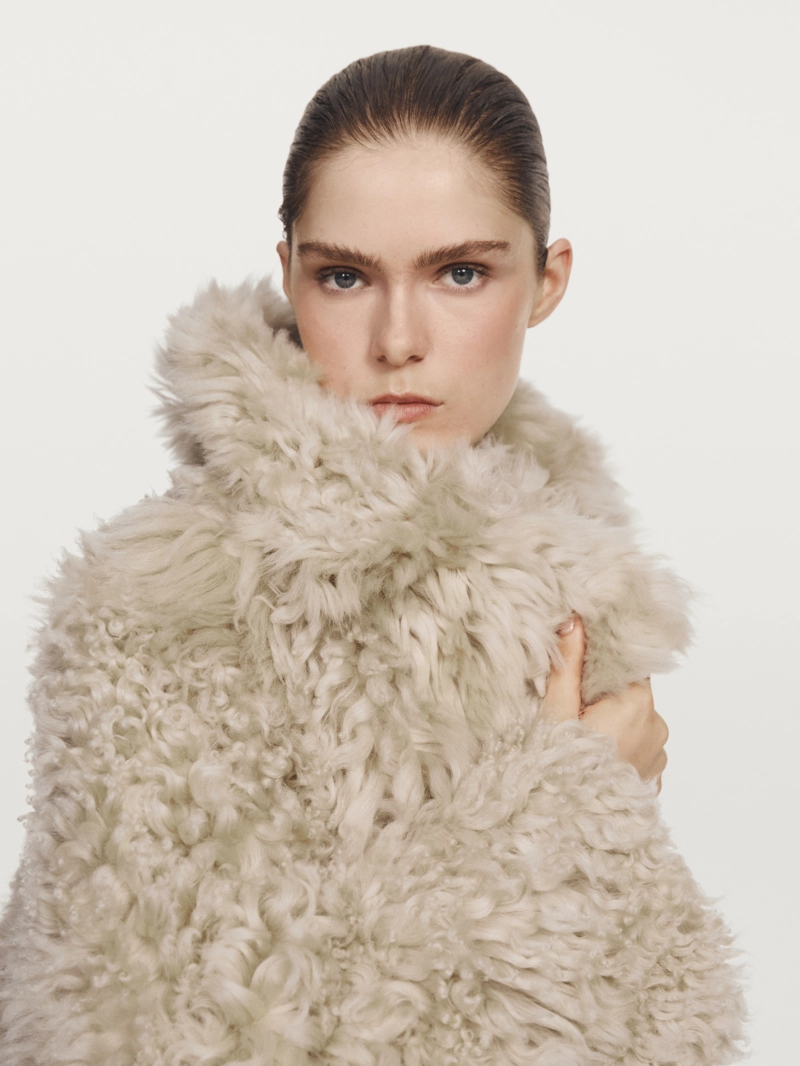 Короткое кожаное пальто - studio