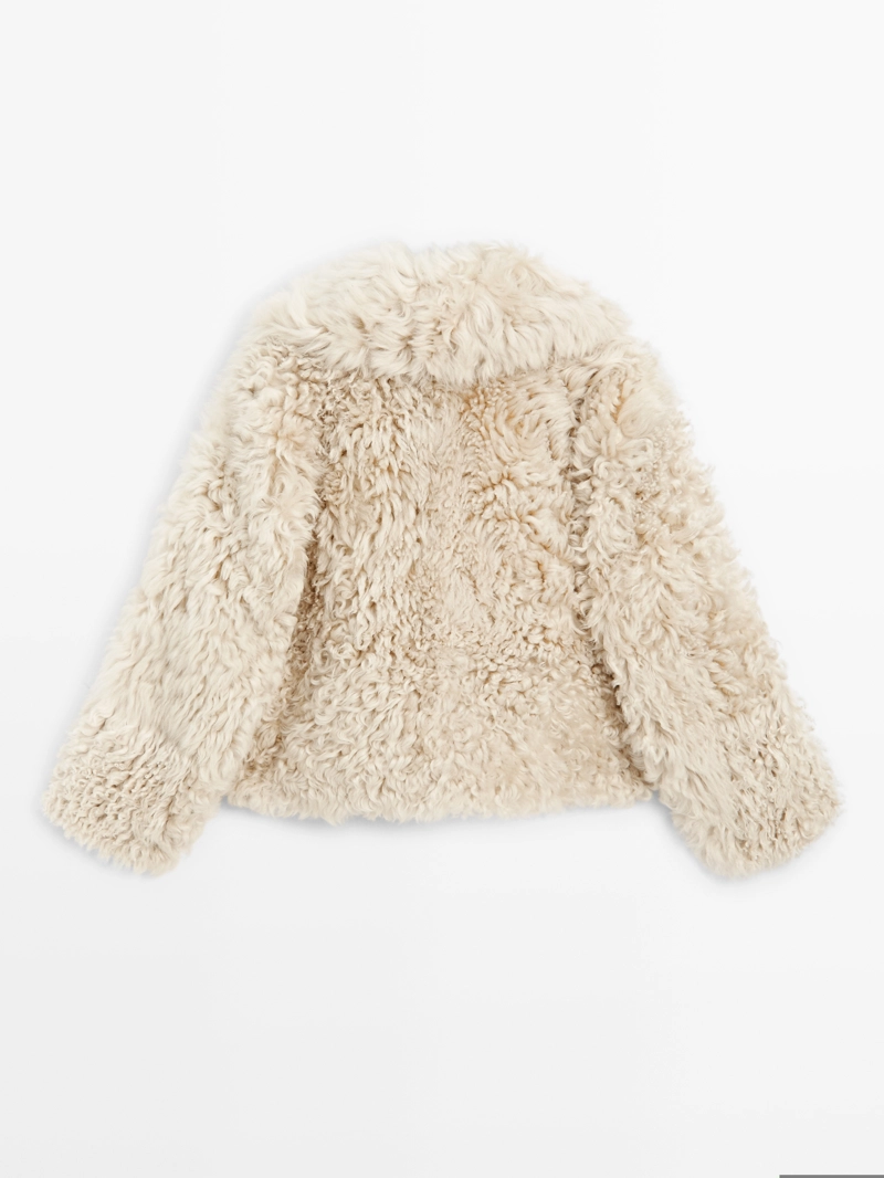 Короткое кожаное пальто - studio