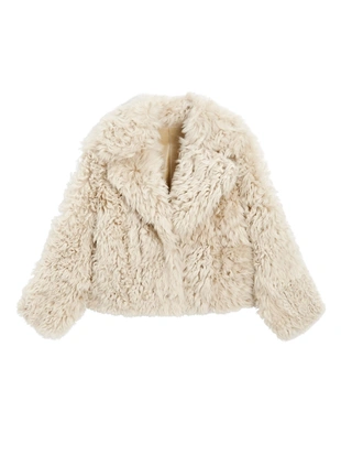 Короткое кожаное пальто - STUDIO- Заказать в России