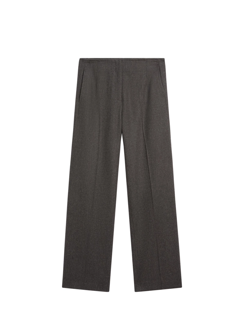 Брюки из 100% шерсти фланели