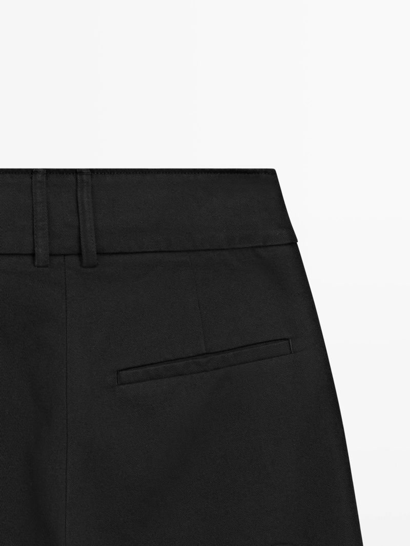 Широкие брюки со стрелками