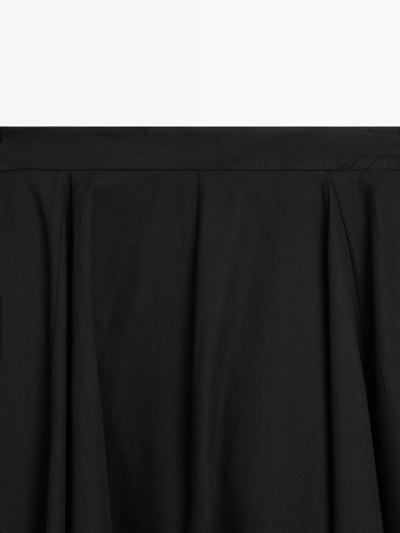 Юбка-клеш из 100% хлопка