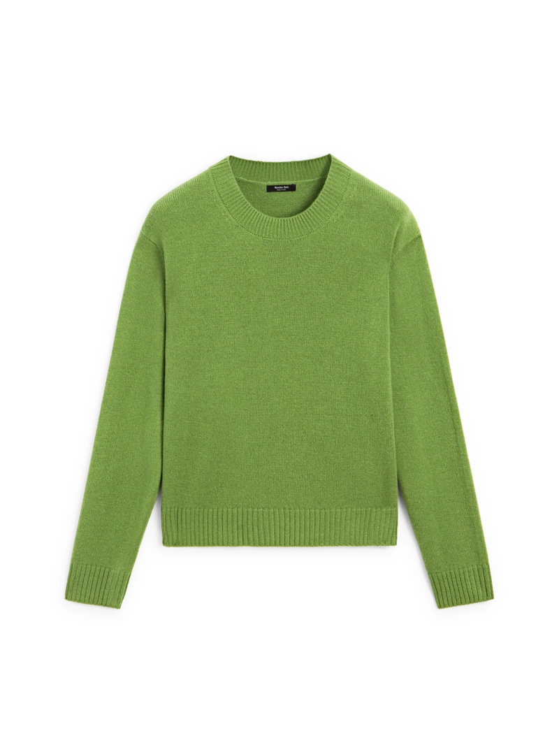 Джемпер с круглым вырезом из шерстяной смеси