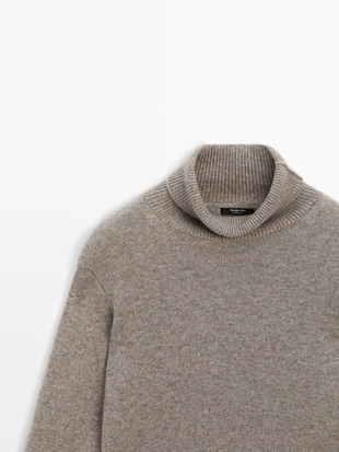 Свитер короткий вязаный из 100% кашемира- Заказать в России