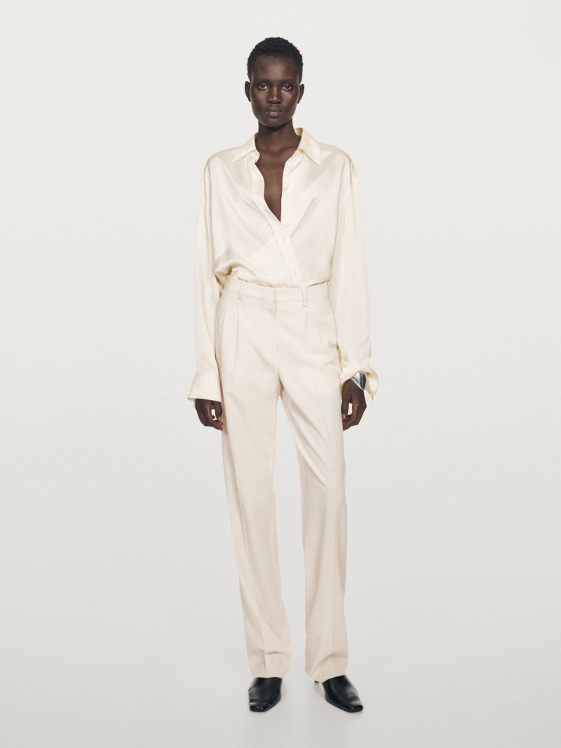 Брюки с двойными стрелками - limited