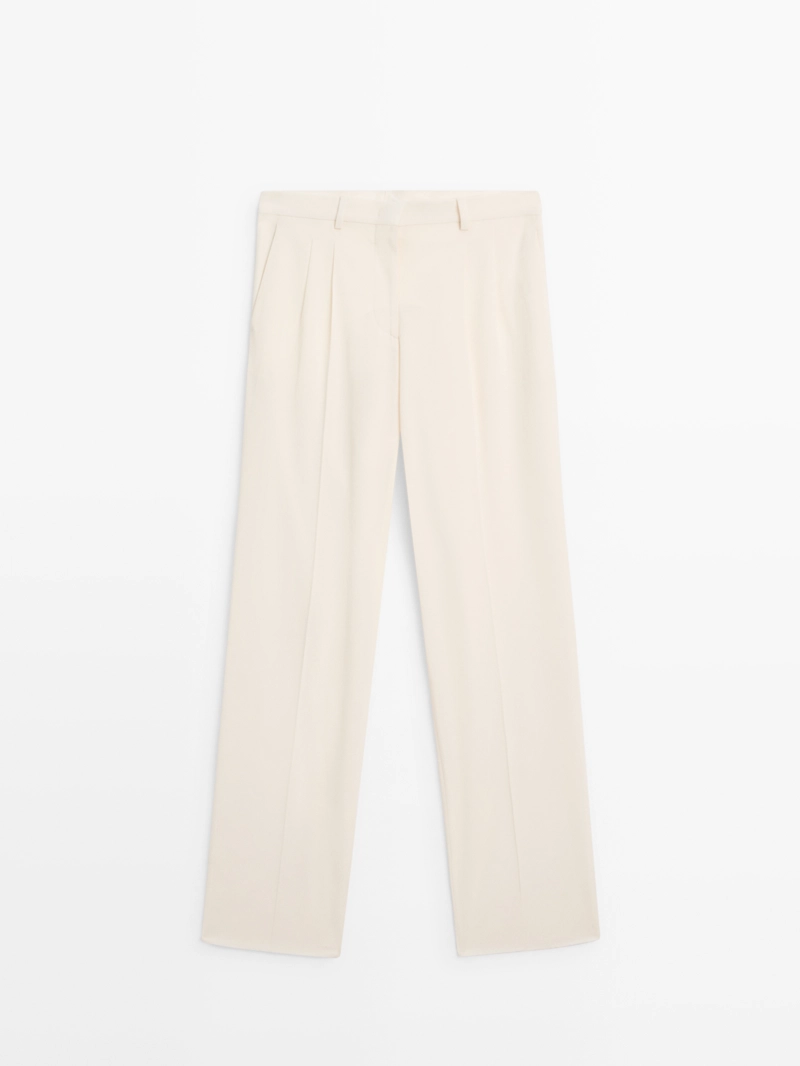 Брюки с двойными стрелками - limited