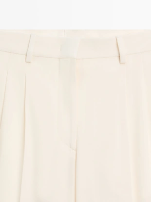 Брюки с двойными стрелками - LIMITED- Заказать в России