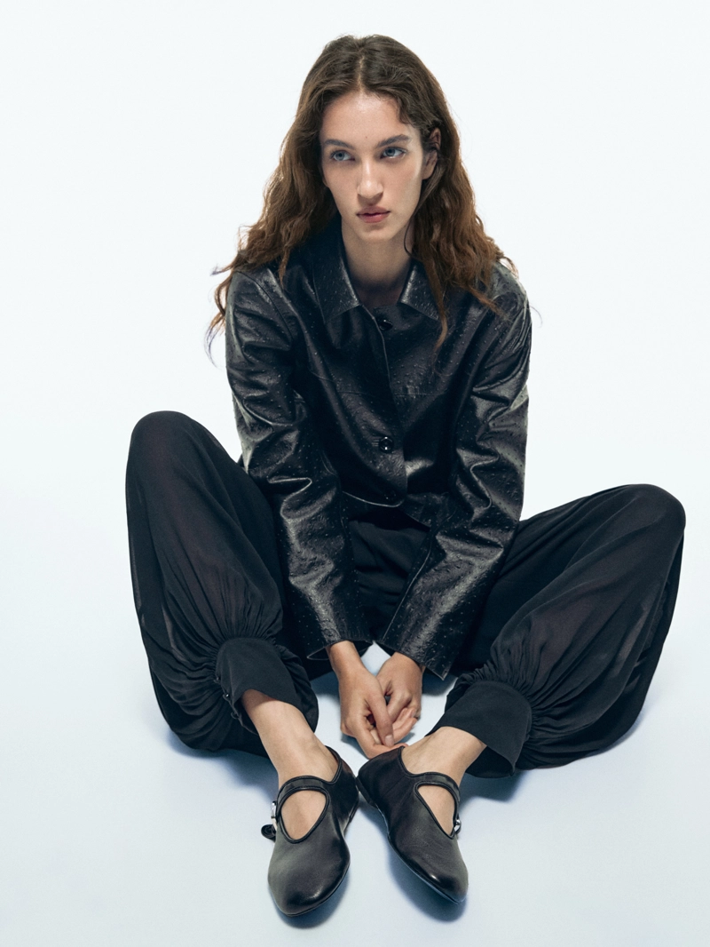 Туфли из мягкой кожи