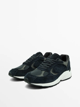 Кроссовки с контрастными деталями- Заказать в России