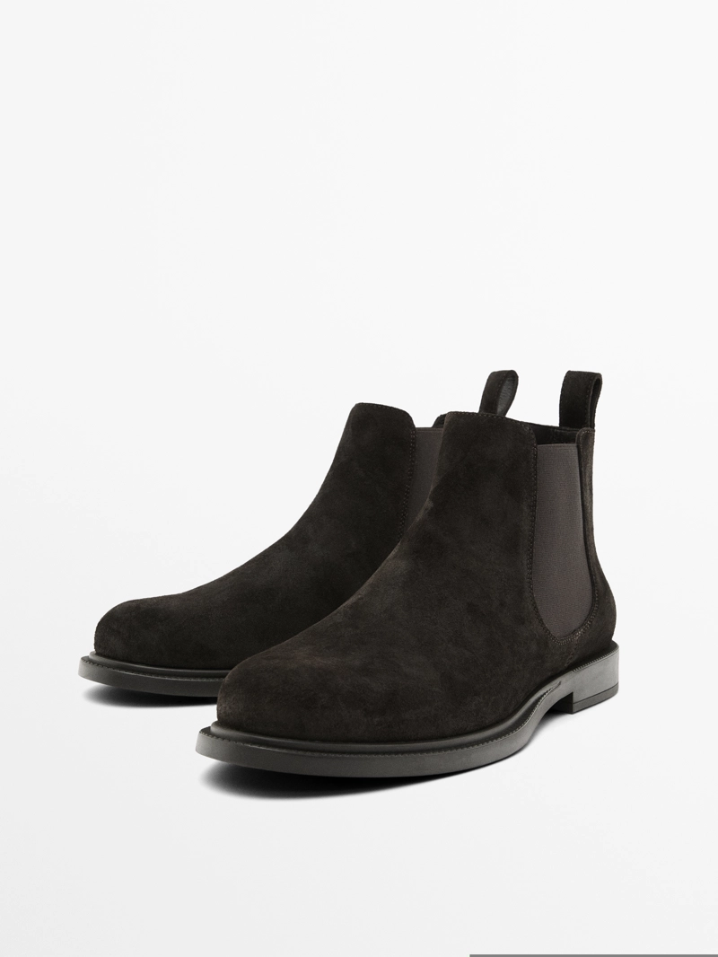 Ботинки chelsea из кожи с масляным покрытием