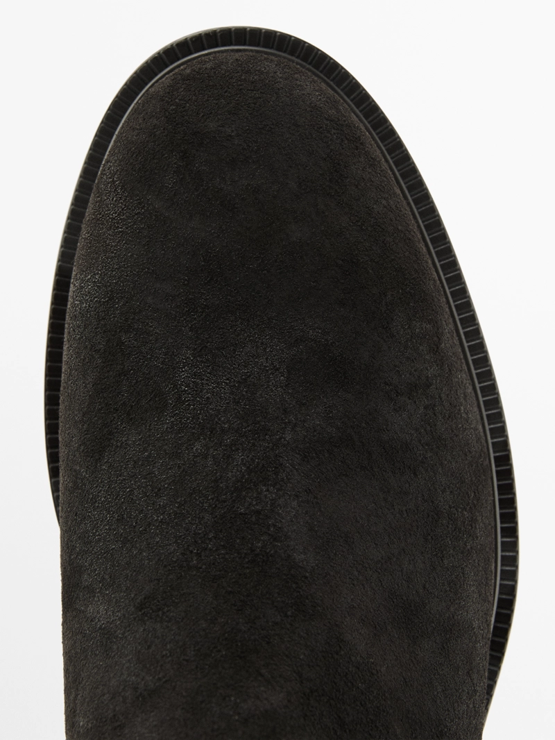 Ботинки chelsea из кожи с масляным покрытием