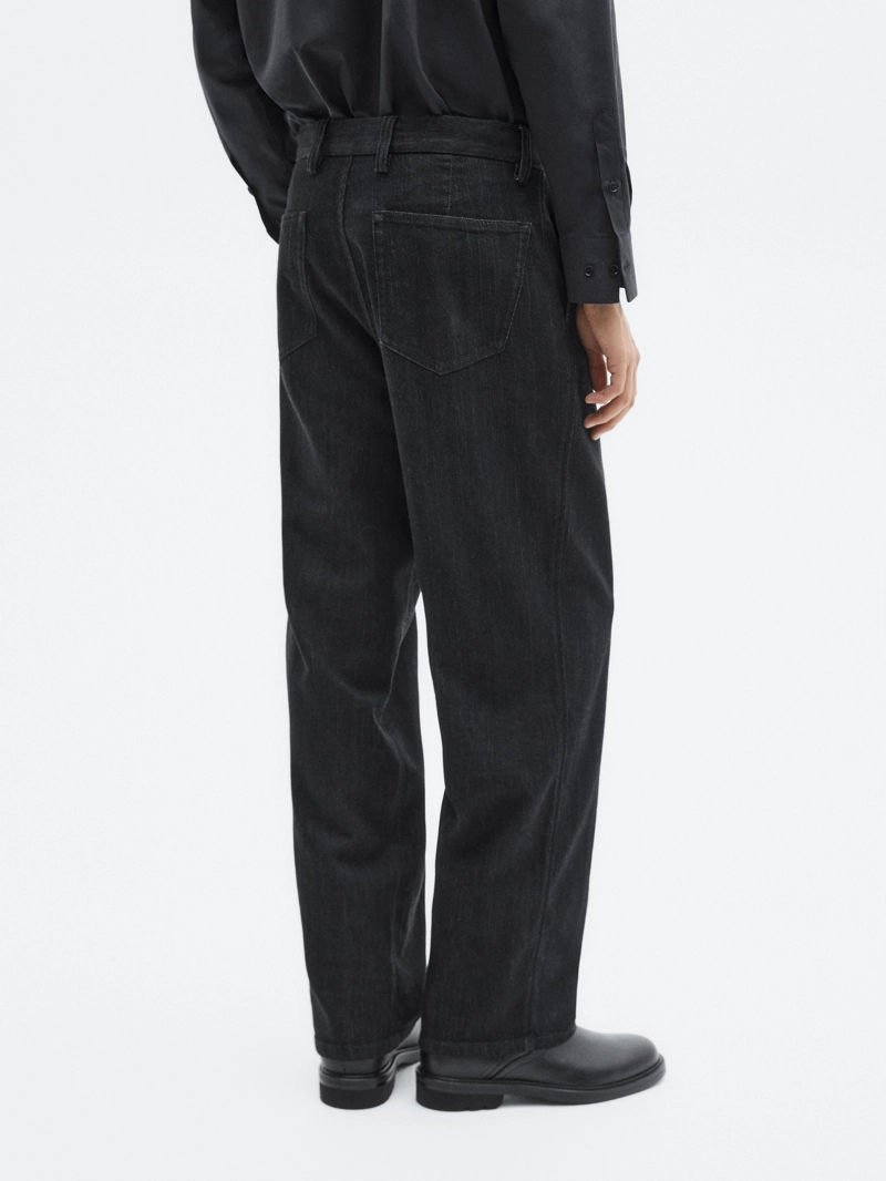 Джинсы с широкими брючинами - limited